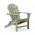 Adirondack Gartenstuhl 98 x 79 x 94 cm Holz Grün klappbarer Relaxsessel